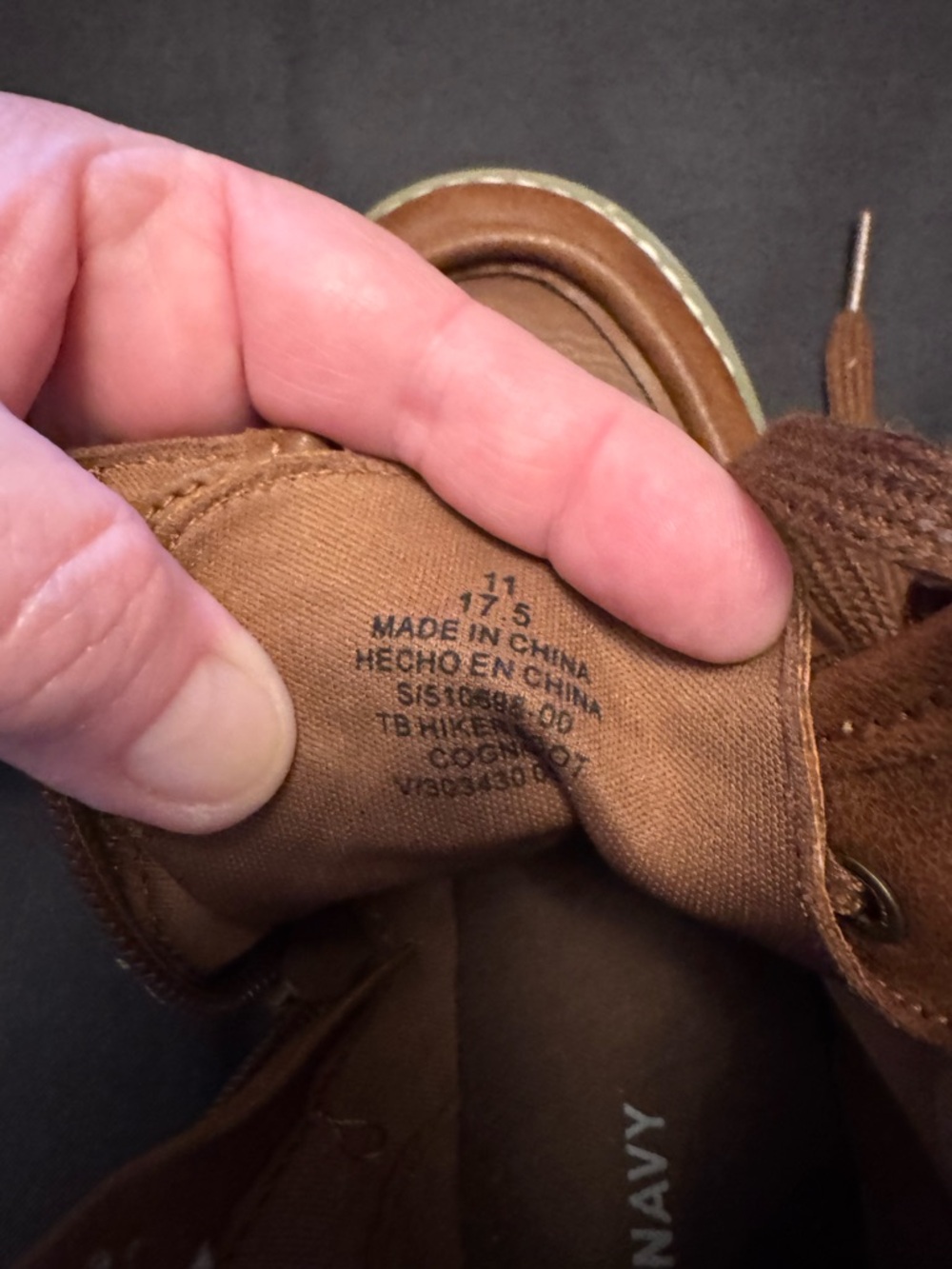 EUC- Toddler Boys Old Navy Brown Boots size 11 - Picture 12 of 12
